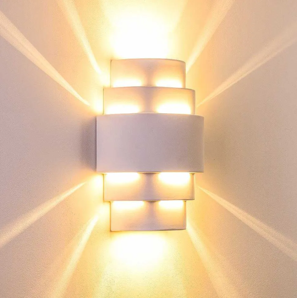 Applique Murale Handan Blanc, 1 Lumiere