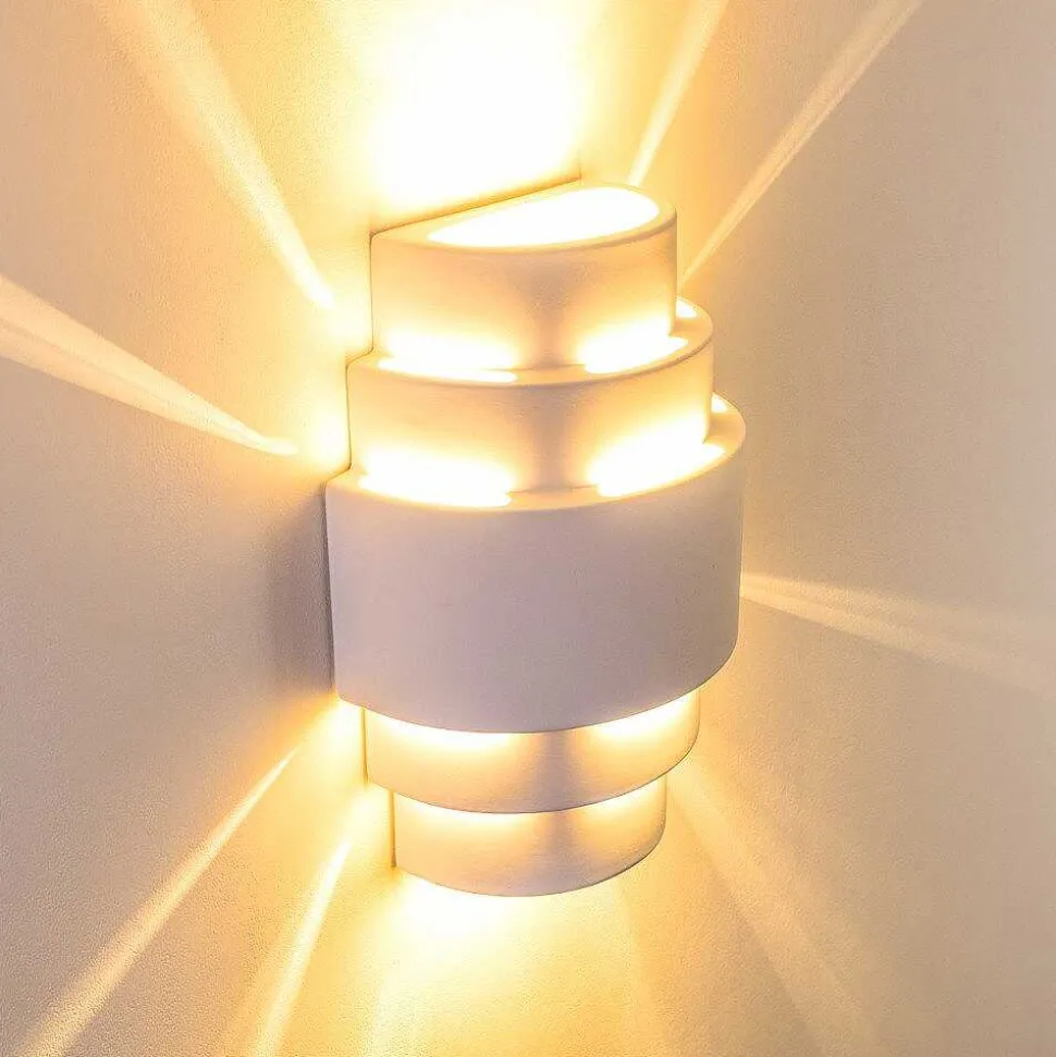 Applique Murale Handan Blanc, 1 Lumiere