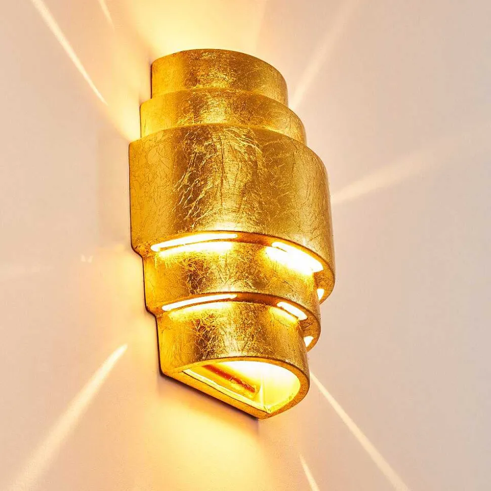 Applique Murale Handan Or, 1 Lumiere