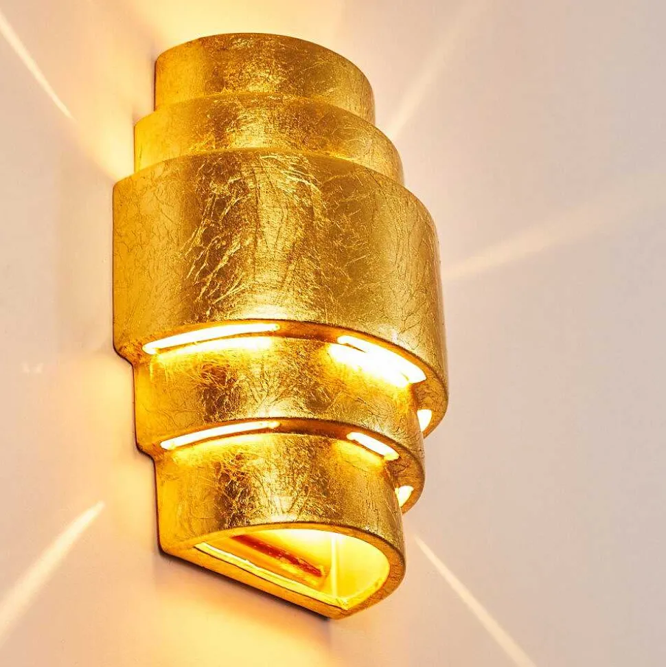 Applique Murale Handan Or, 1 Lumiere