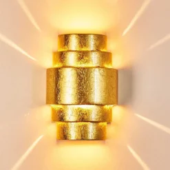 Applique Murale Handan Or, 1 Lumiere