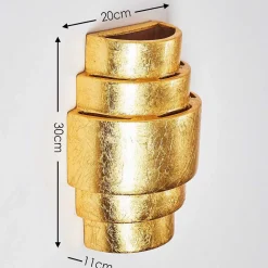 Applique Murale Handan Or, 1 Lumiere