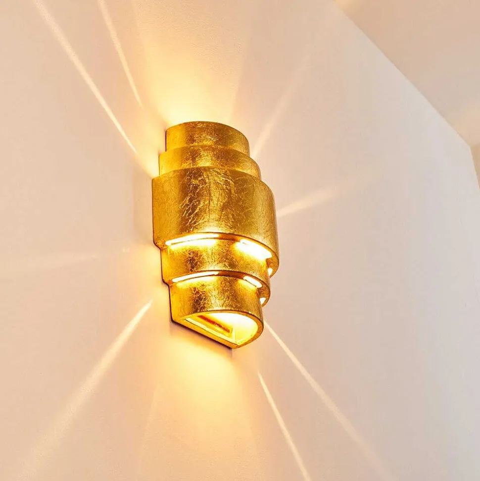 Applique Murale Handan Or, 1 Lumiere