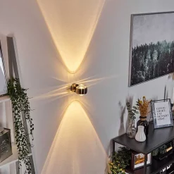 Applique Murale Hofstein Sapri Nickel Mat, 1 Lumiere