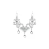 Applique Murale Ideal Lux Negresco Chrome, Aspect Cristal, 2 Lumieres