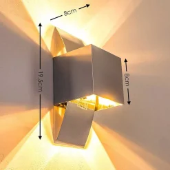 Applique Murale Kapstadt Chrome, 1 Lumiere