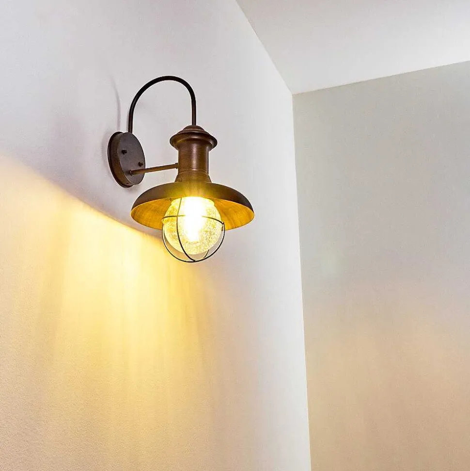 Applique Murale Lappo Rouille, 1 Lumiere