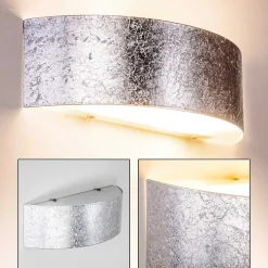 Applique Murale Lesina L Argente, 2 Lumieres