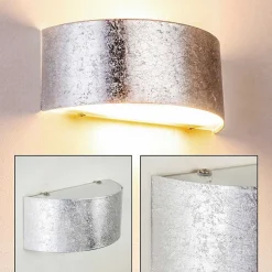 Applique Murale Lesina M Argente, 2 Lumieres