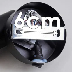 Applique Murale Maidford Noir, 1 Lumiere