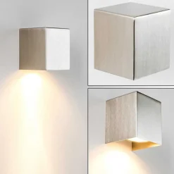 Applique Murale Matera Nickel Mat, 1 Lumiere