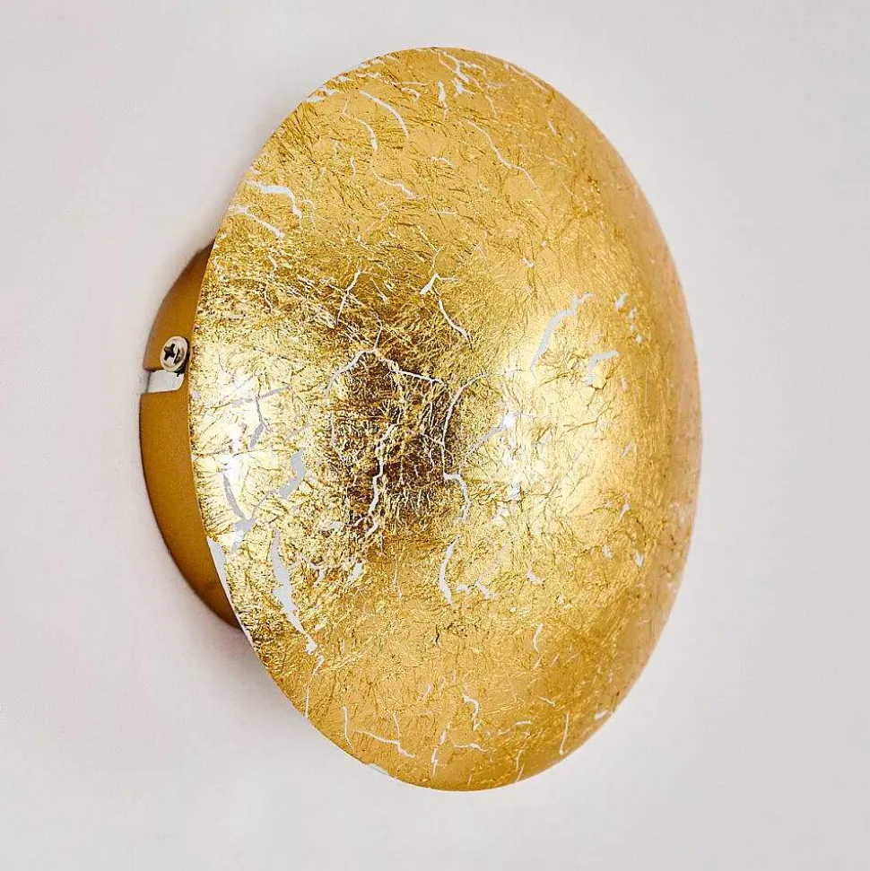 Applique Murale Mezia Or, 1 Lumiere