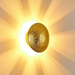 Applique Murale Mezia Or, 1 Lumiere