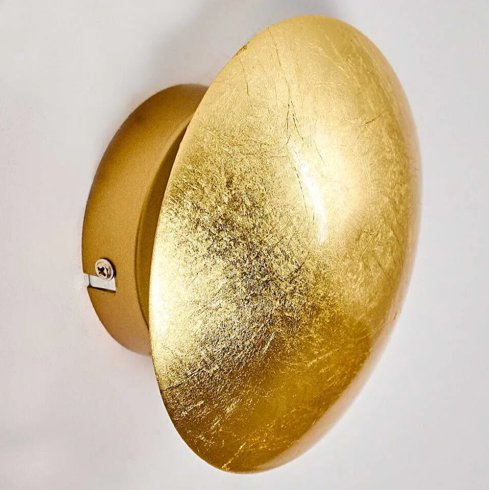 Applique Murale Mezia Or, 1 Lumiere