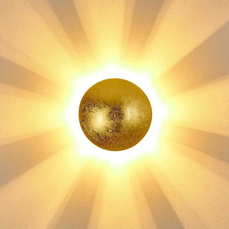 Applique Murale Mezia Or, 1 Lumiere