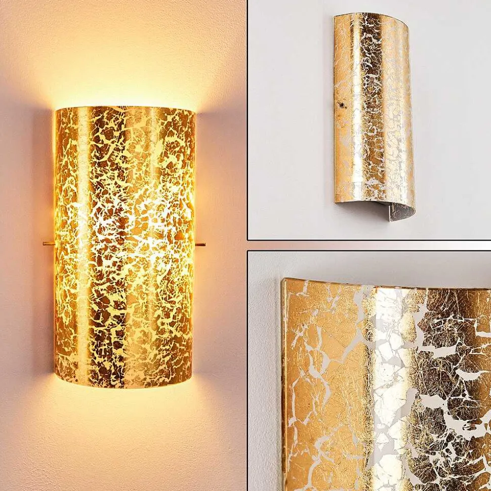 Applique Murale Modica Or, 1 Lumiere