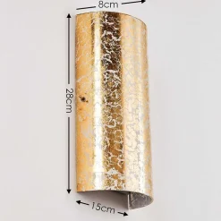 Applique Murale Modica Or, 1 Lumiere