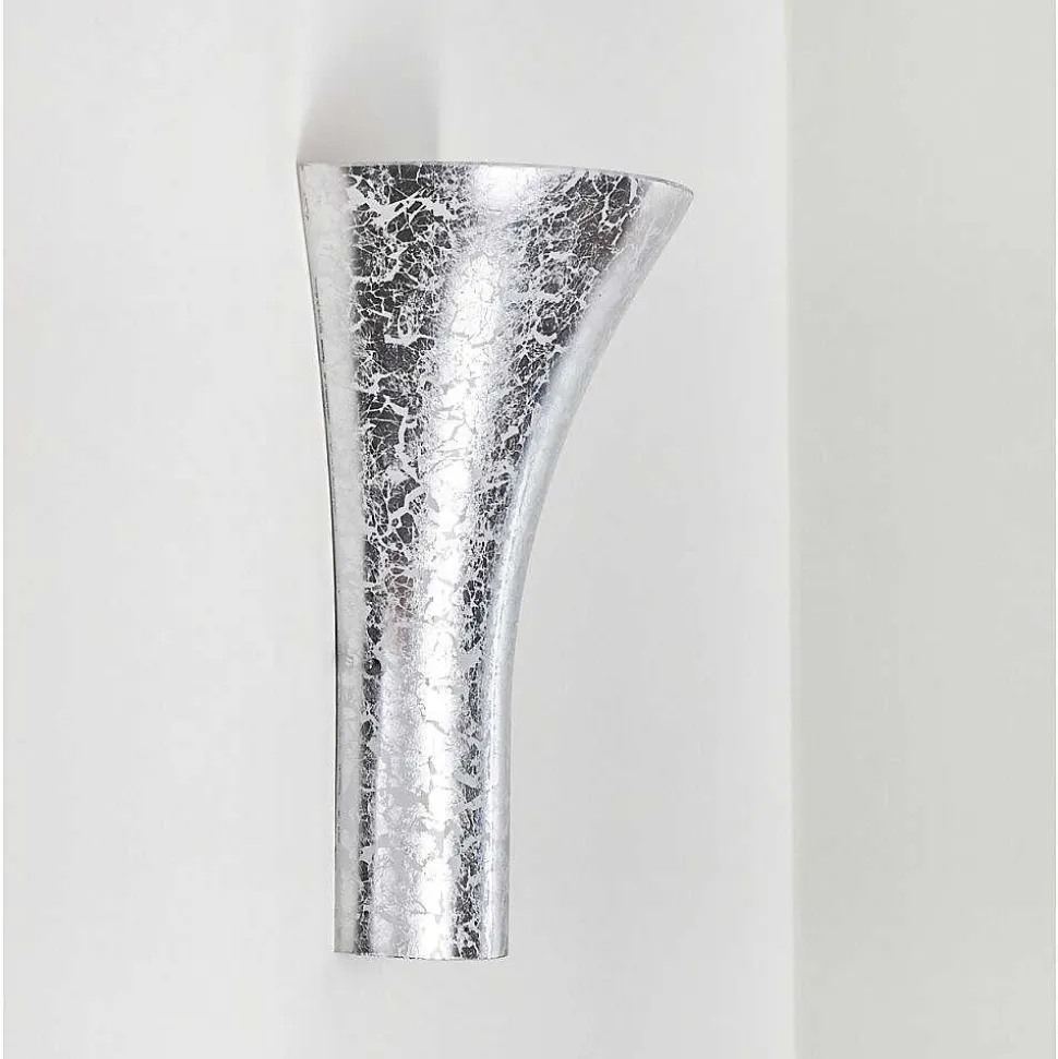 Applique Murale Nerola Argente, 1 Lumiere