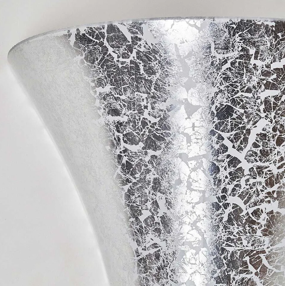 Applique Murale Nerola Argente, 1 Lumiere