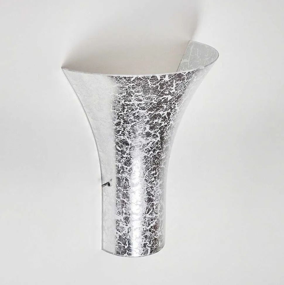 Applique Murale Nerola Argente, 1 Lumiere