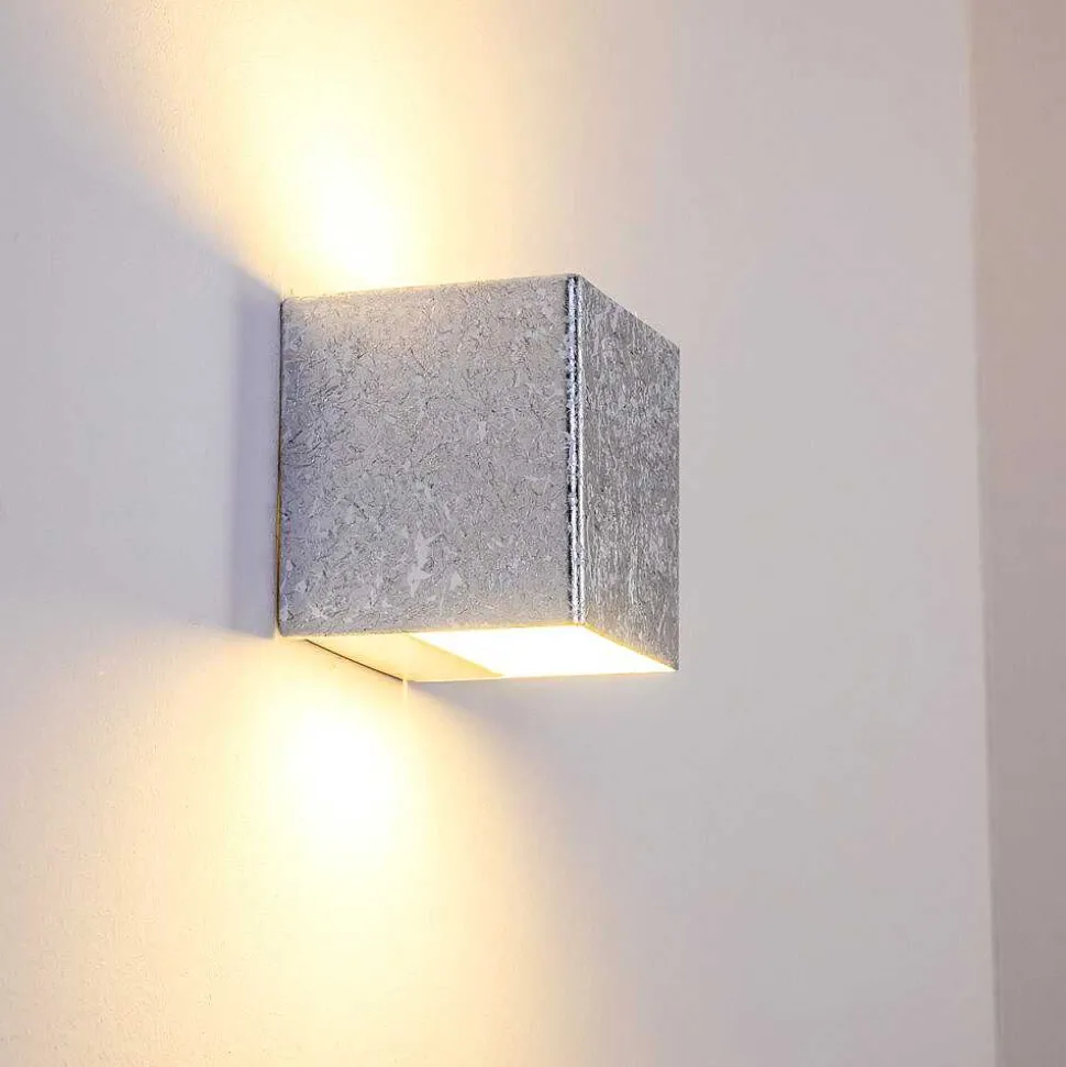 Applique Murale Olbia Led Argente, 1 Lumiere