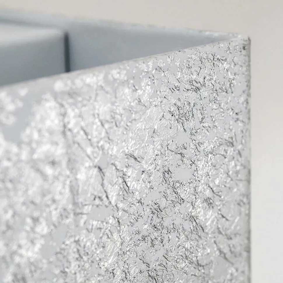 Applique Murale Olbia Led Argente, 1 Lumiere