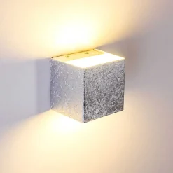 Applique Murale Olbia Led Argente, 1 Lumiere