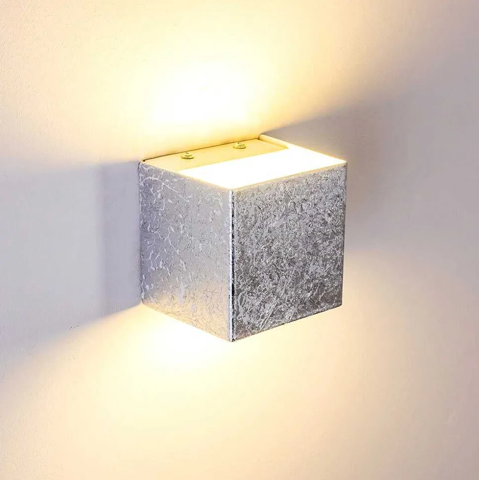 Applique Murale Olbia Led Argente, 1 Lumiere