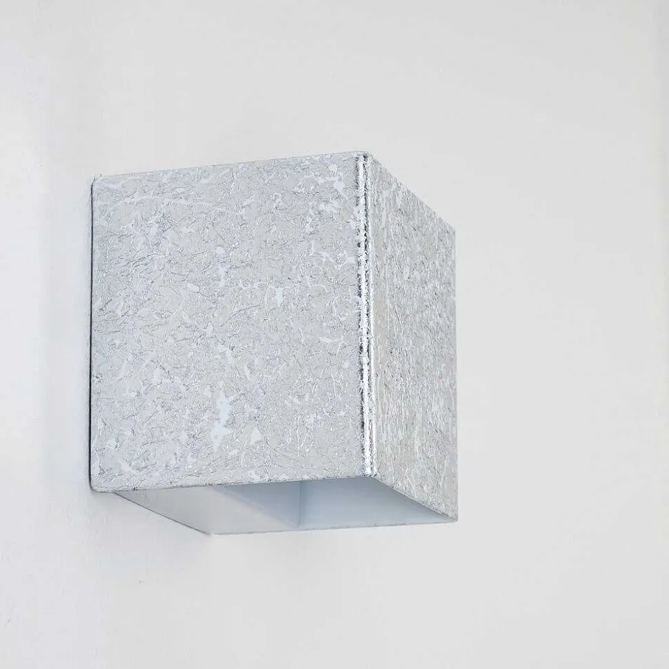 Applique Murale Olbia Led Argente, 1 Lumiere