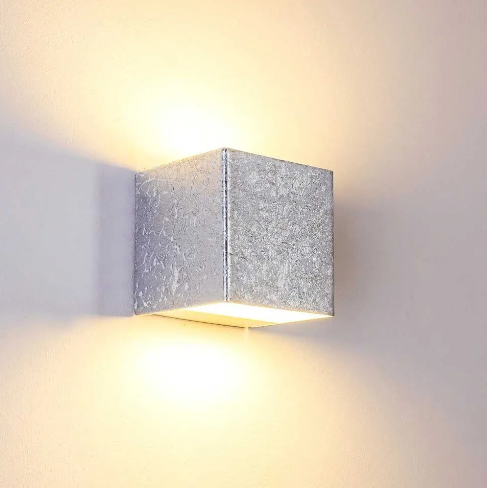 Applique Murale Olbia Led Argente, 1 Lumiere