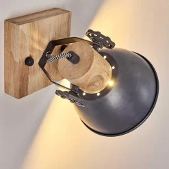 Applique Murale Orny Bois Clair, 1 Lumiere