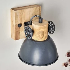 Applique Murale Orny Bois Clair, 1 Lumiere