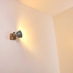 Applique Murale Orny Bois Clair, 1 Lumiere