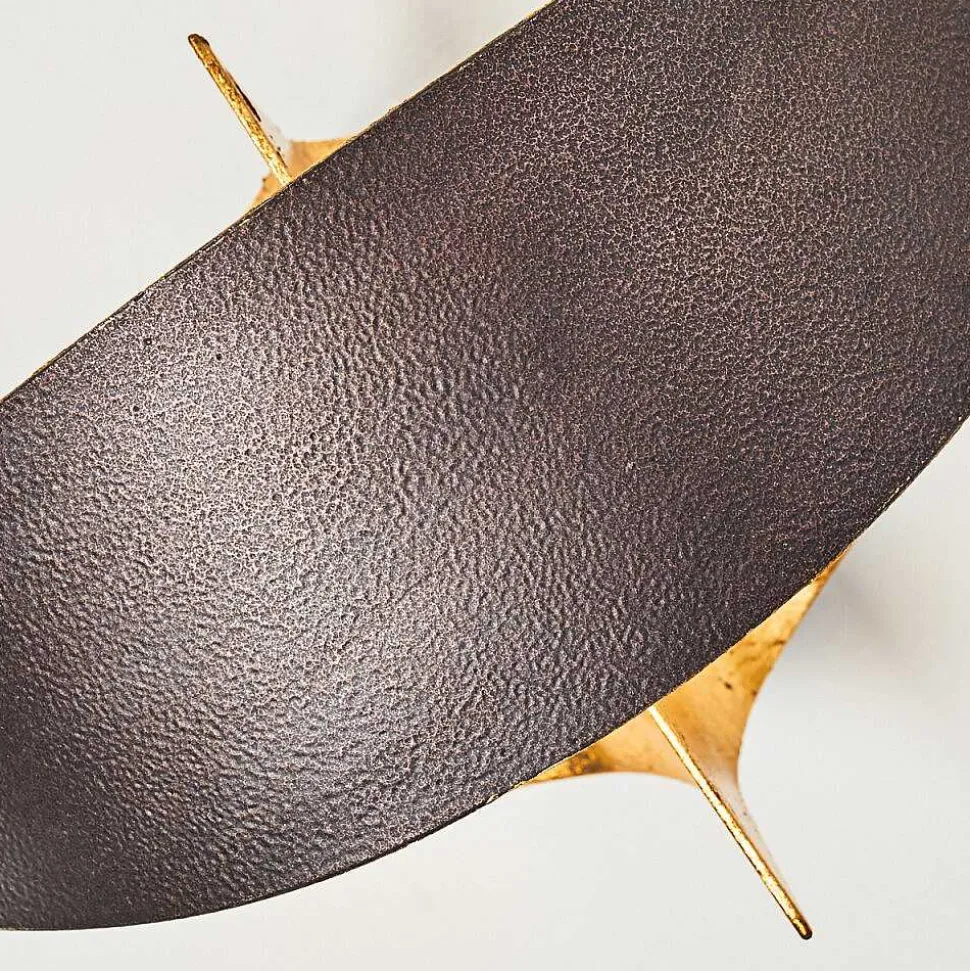 Applique Murale Padua Brun Dore, 2 Lumieres