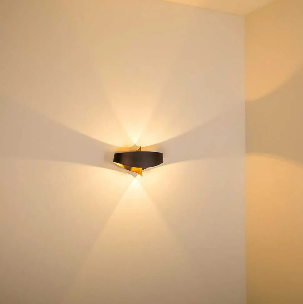 Applique Murale Padua Brun, 2 Lumieres