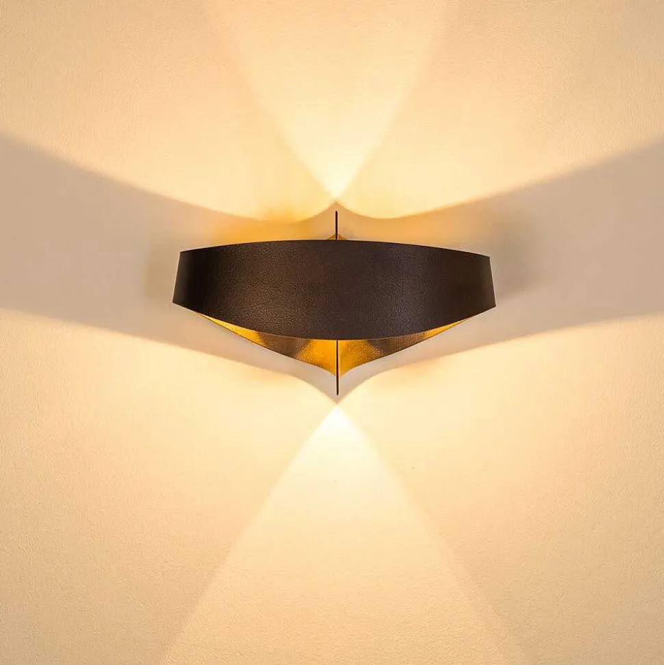 Applique Murale Padua Brun, 2 Lumieres