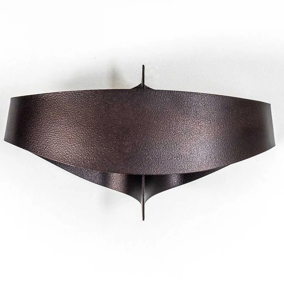 Applique Murale Padua Led Brun, 2 Lumieres