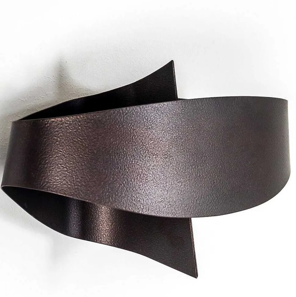 Applique Murale Padua Led Brun, 2 Lumieres