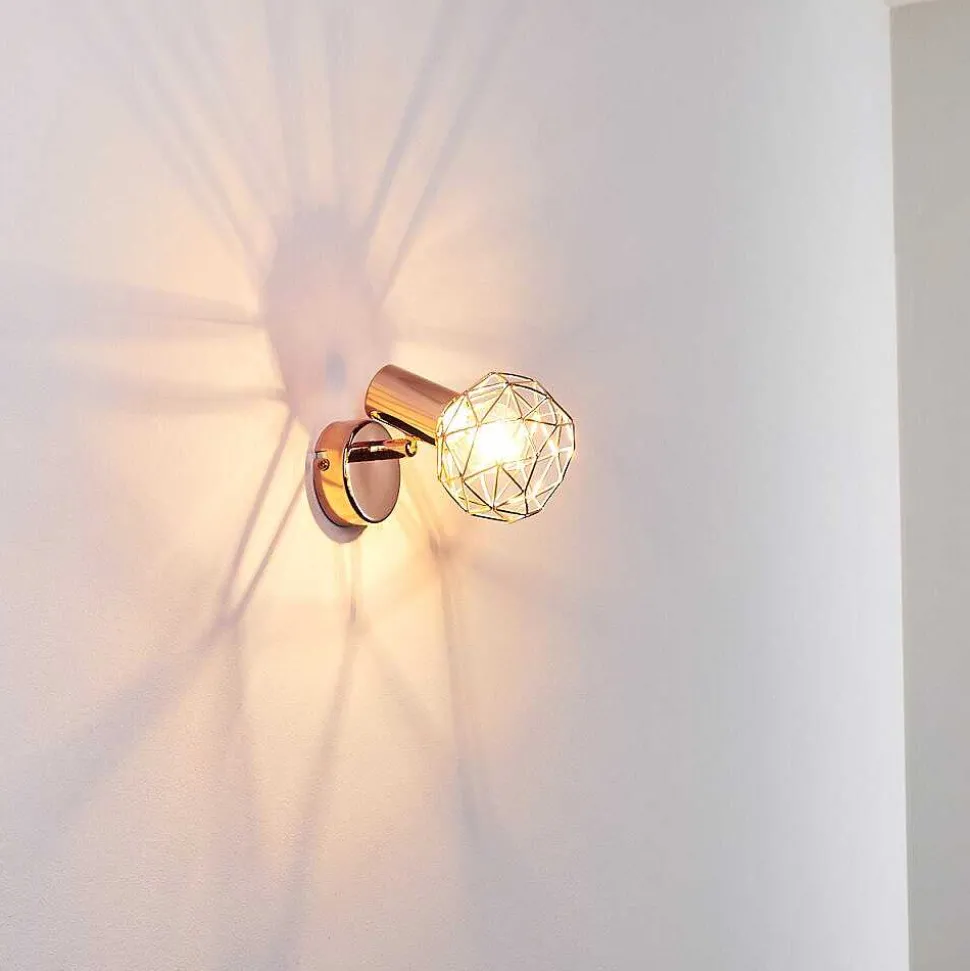 Applique Murale Palmira Cuivre, 1 Lumiere