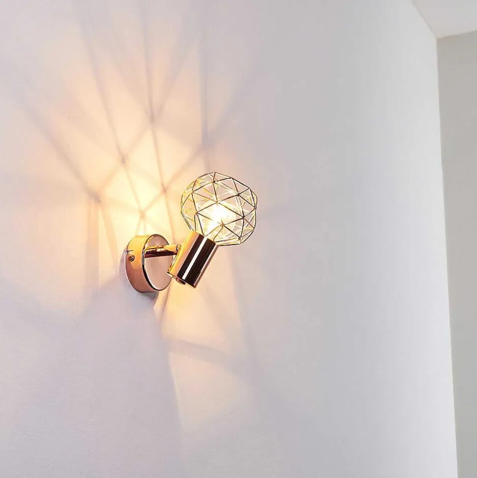 Applique Murale Palmira Cuivre, 1 Lumiere