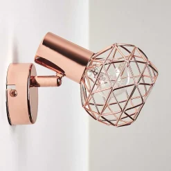 Applique Murale Palmira Cuivre, 1 Lumiere