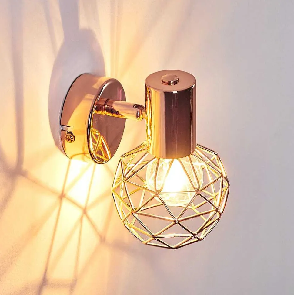 Applique Murale Palmira Cuivre, 1 Lumiere