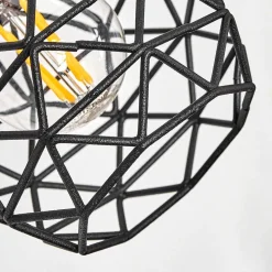 Applique Murale Palmira Or, Noir, 1 Lumiere