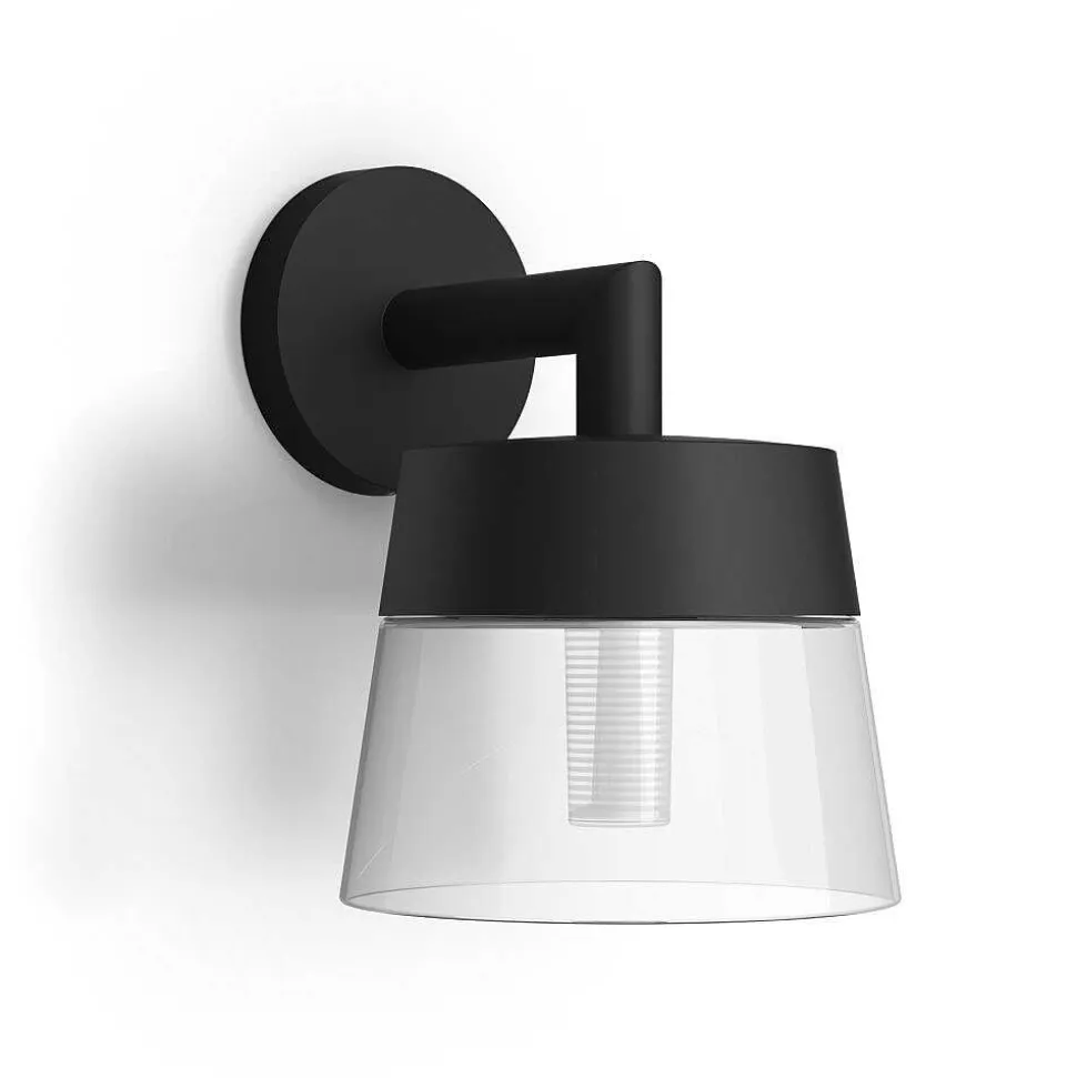 Applique Murale Philips Hue White & Color Ambiance Attract Led Noir, 1 Lumiere