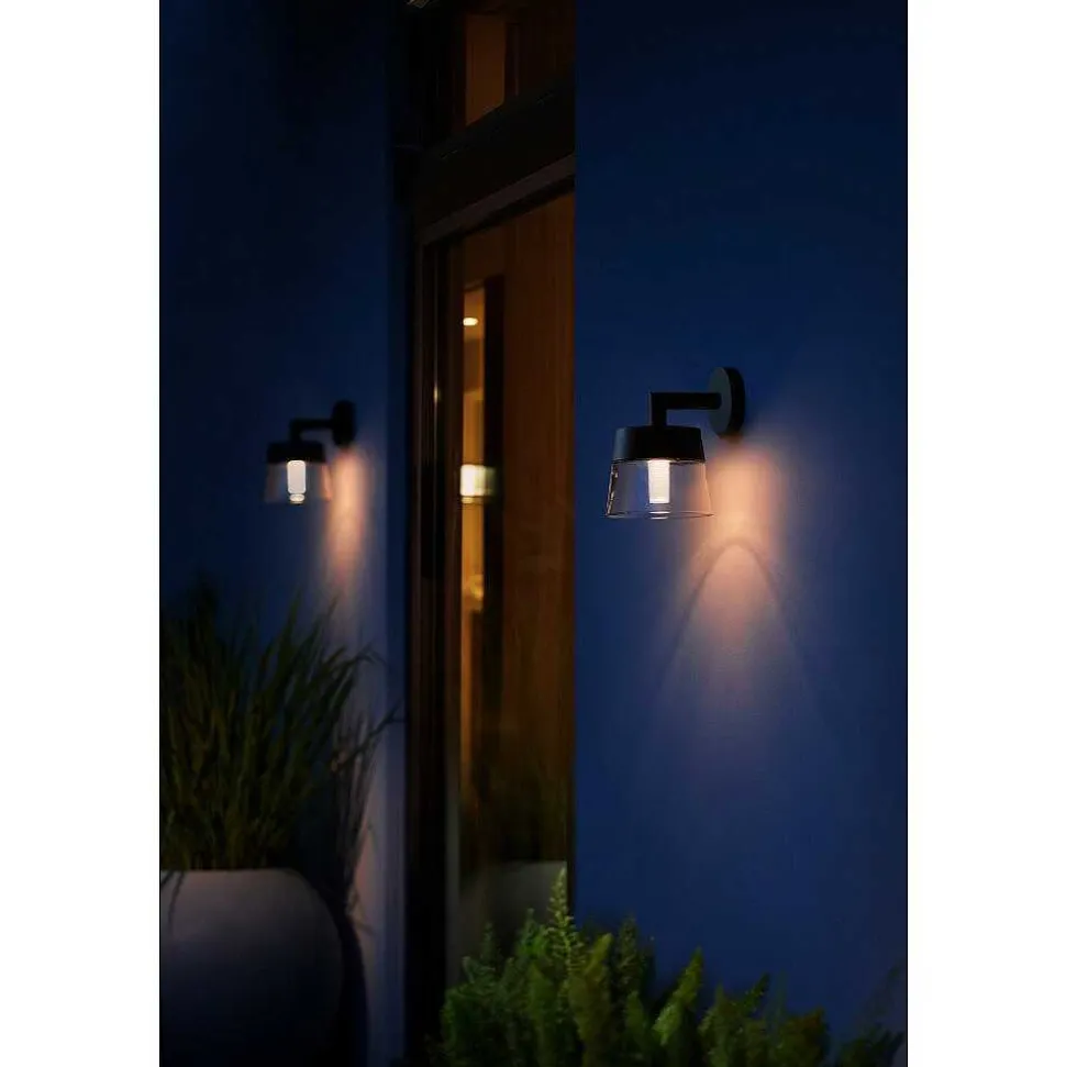 Applique Murale Philips Hue White & Color Ambiance Attract Led Noir, 1 Lumiere