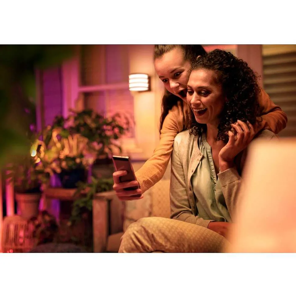 Applique Murale Philips Hue White Lucca Anthracite, 1 Lumiere