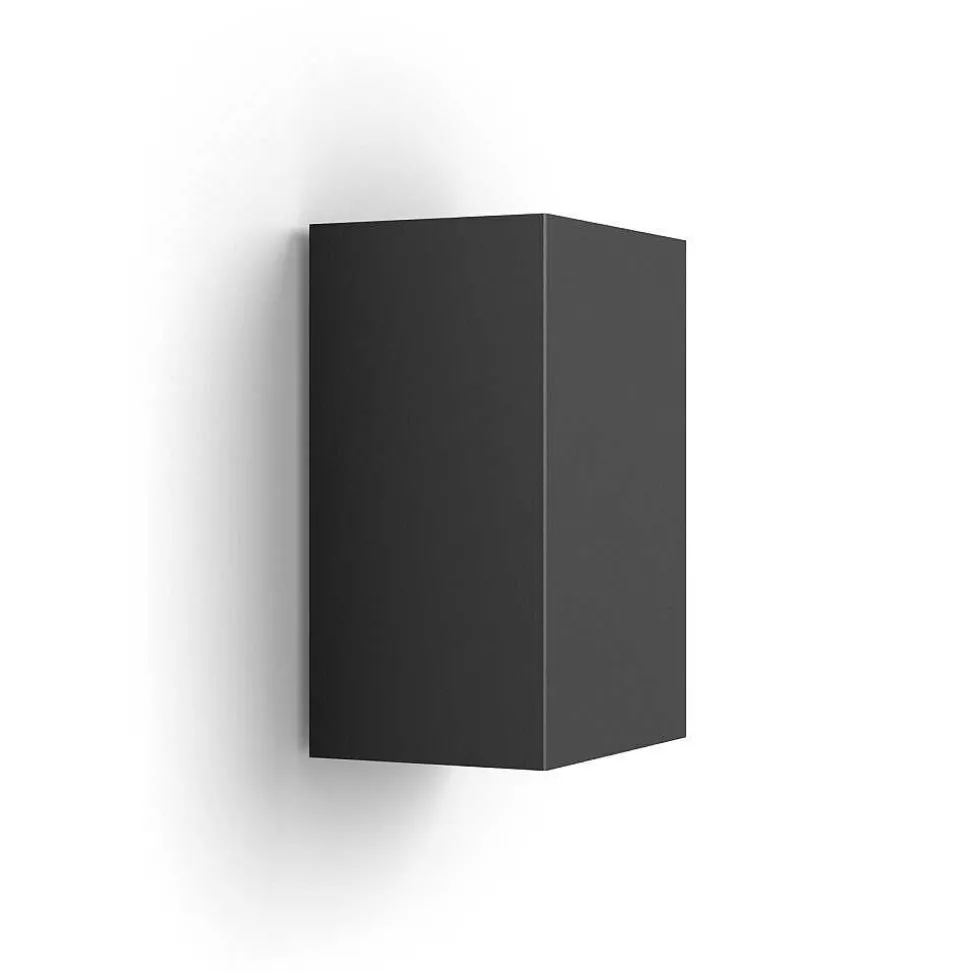 Applique Murale Philips Hue White & Color Ambiance Resonate Led Noir, 2 Lumieres