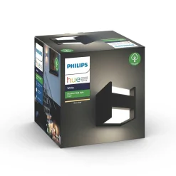 Applique Murale Philips Hue White Fuzo Led Noir, 1 Lumiere