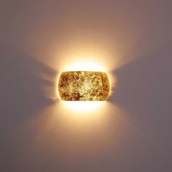 Applique Murale Pilar Or, 2 Lumieres