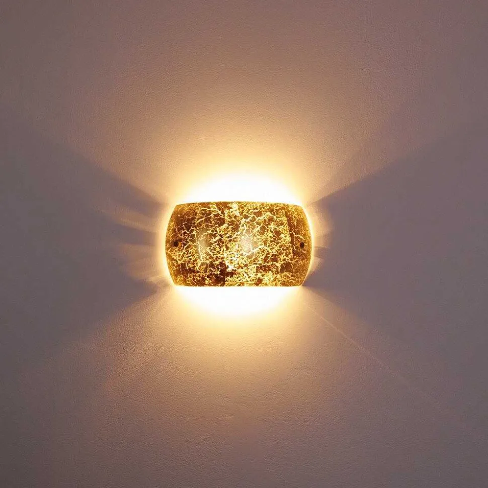 Applique Murale Pilar Or, 2 Lumieres